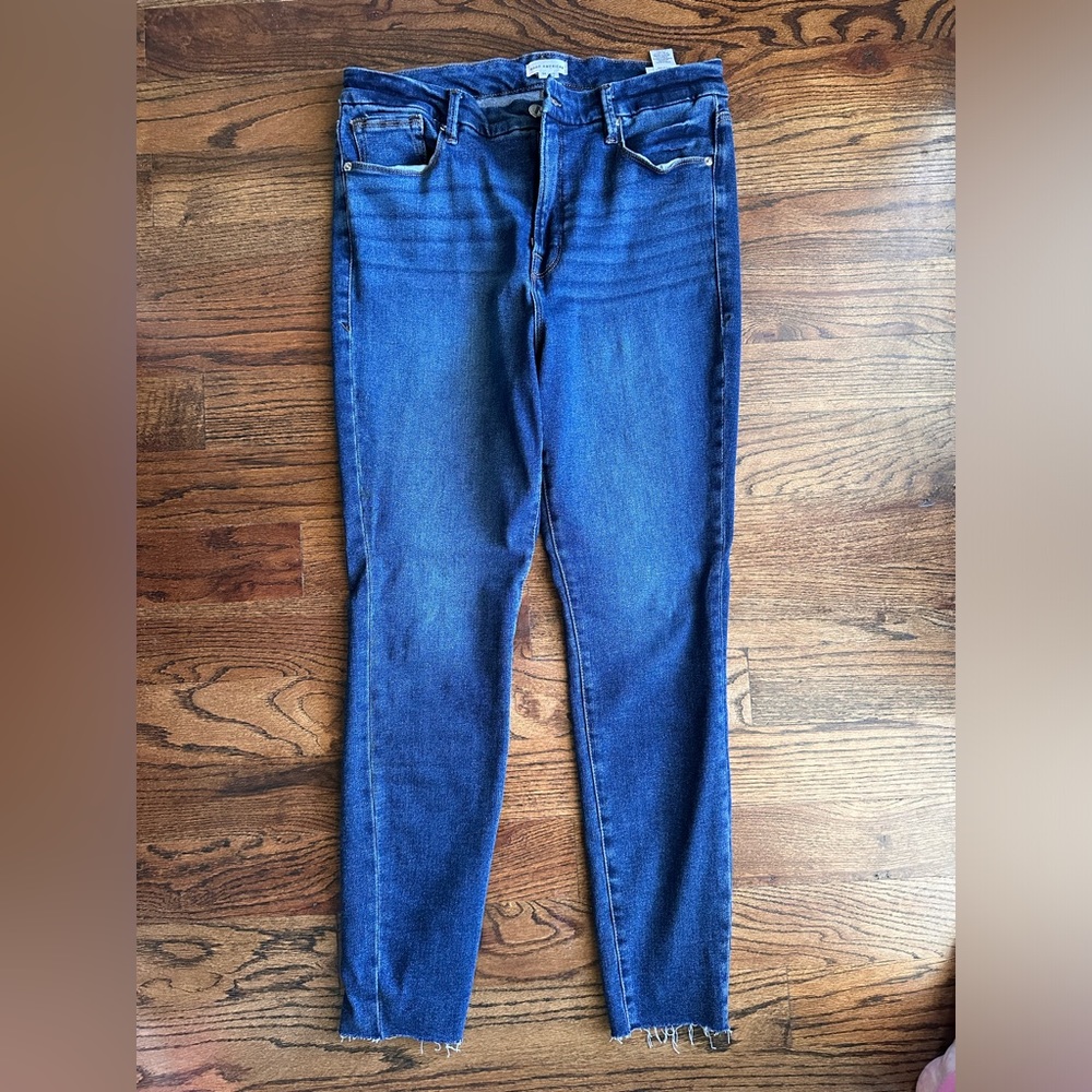 Good America Good Legs High Waist Skinny Jeans 30
